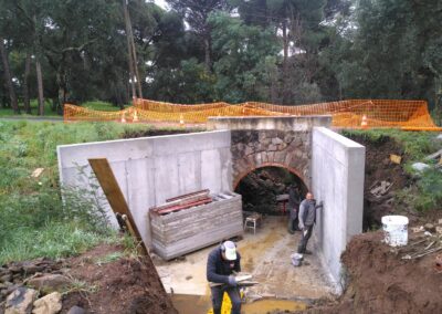 Confortement d’un pont à Saint-Raphaël
