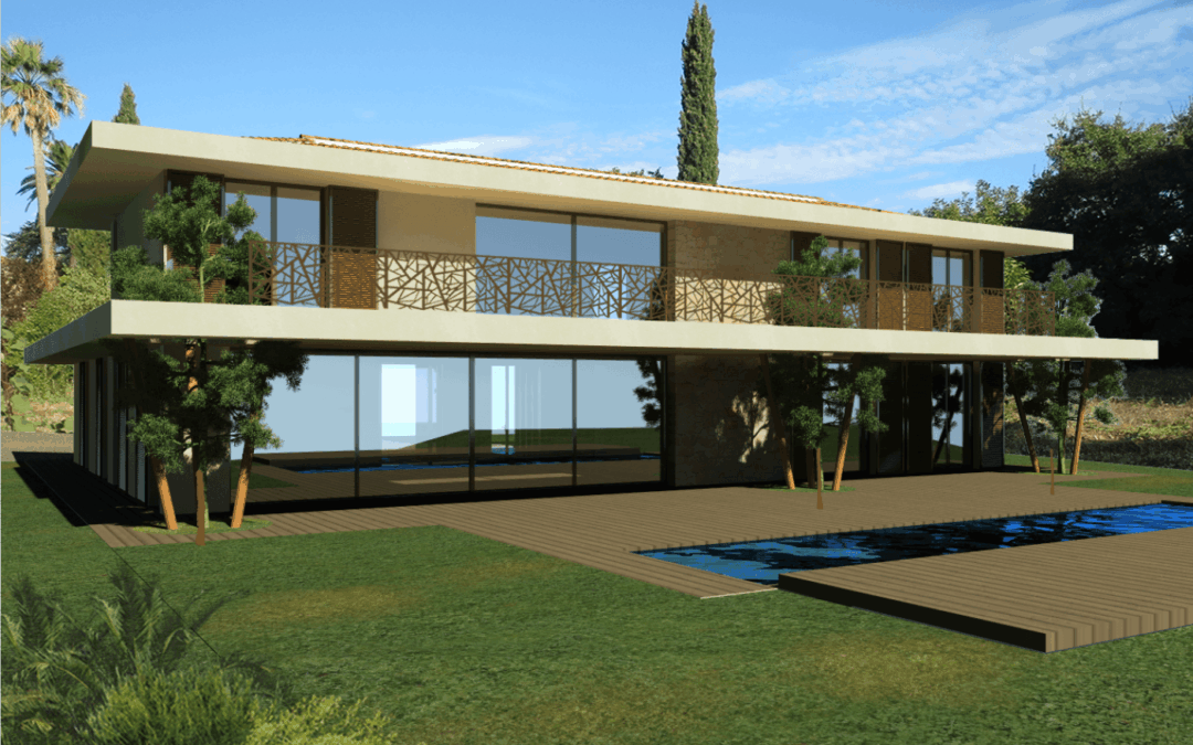 Construction d’une maison contemporaine dans le centre historique de Fréjus