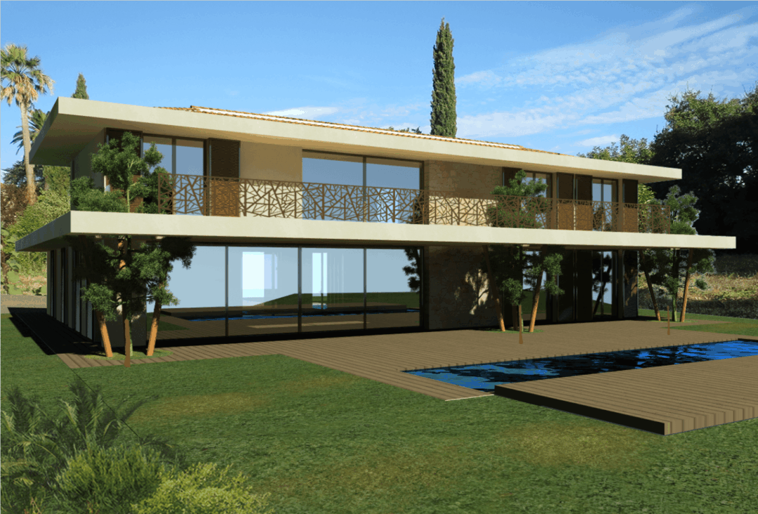 Construction d’une maison contemporaine dans le centre historique de Fréjus